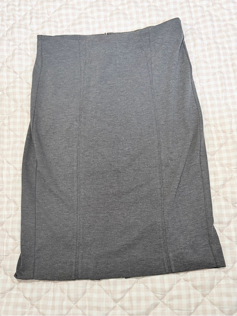 Classic Gray Women’s Pencil Skirt